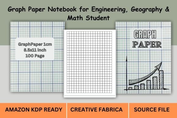 Graph Paper Notebook KDP Interior COVER
