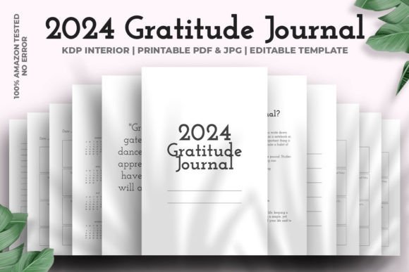 How the 2024 Gratitude Journal KDP Interior Can Support a Consistent Publishing Strategy
