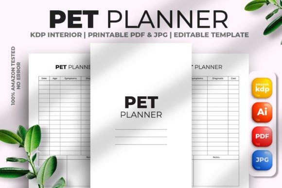 Pet Planner Kdp Interior: A Practical Guide for KDP Publishers