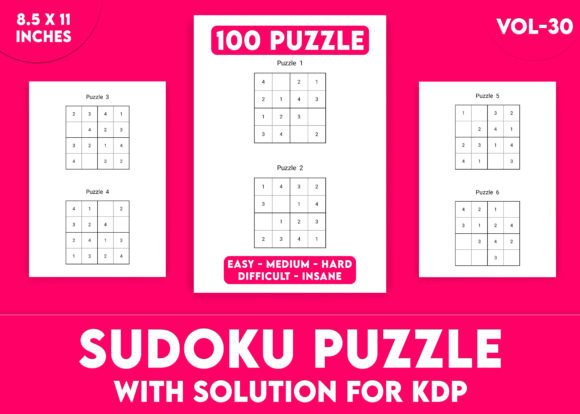 Sudoku Puzzles for KDP Interior Vol-30: A Practical Guide