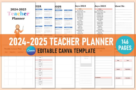 The Editable 2024-2025 Teacher Planner KDP: A Practical Tool for Streamlined Classroom Organization