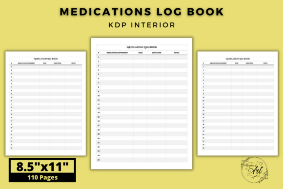 Why the Medications Log Book KDP Interior Is a Smart Play for Digital Publishers