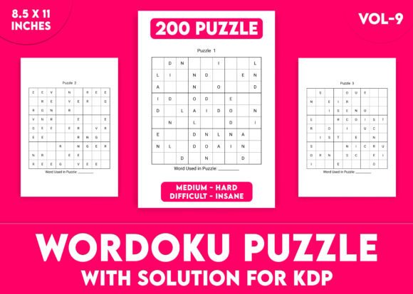 Wordoku Puzzles for KDP Interior Vol-9: A Deep Dive into Logic, Layout, and Lasting Appeal
